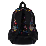 Plecak szkolny 4-komorowy Stitch Black Aloha St.Majewski G2