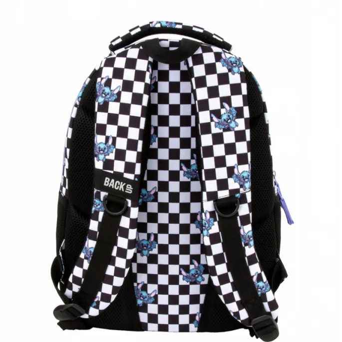 Plecak dla uczniów z uchwytami, kieszeniami na elektronikę i wodoodpornym dnem.