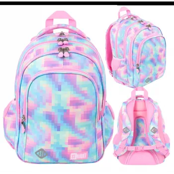 Plecak  4-Komorowy Pastel Pixels Pixele St.Right G2