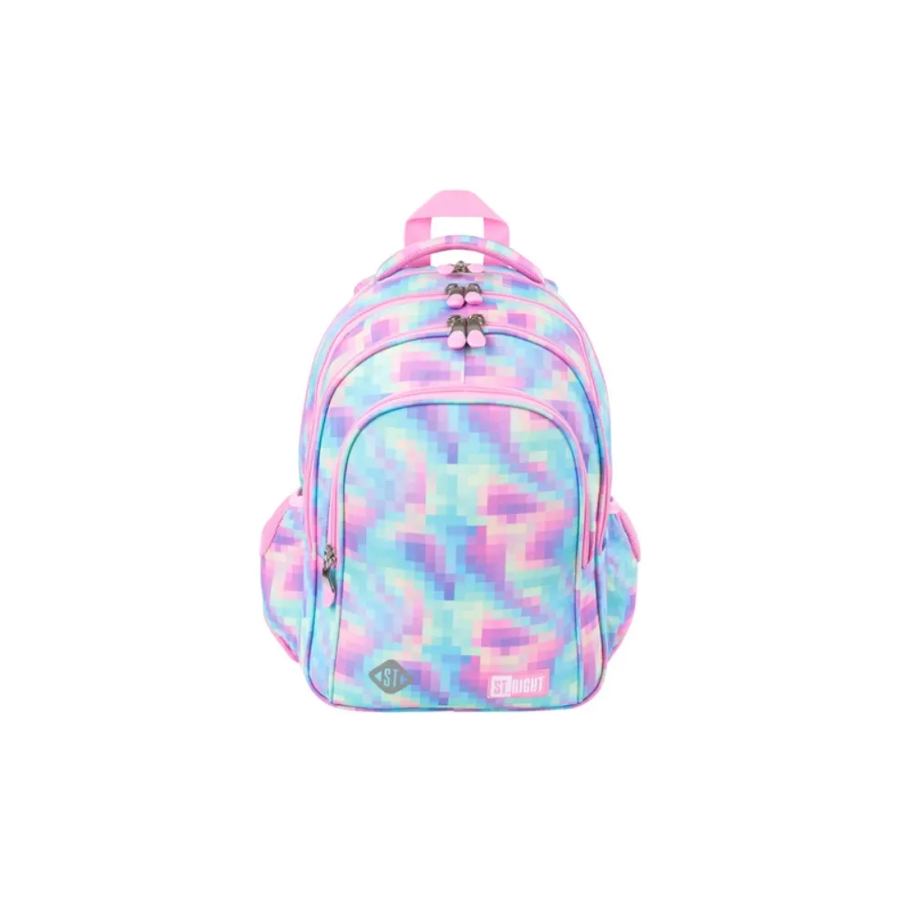 Plecak  4-Komorowy Pastel Pixels Pixele St.Right G2