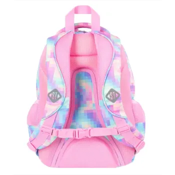 Plecak  4-Komorowy Pastel Pixels Pixele St.Right G2