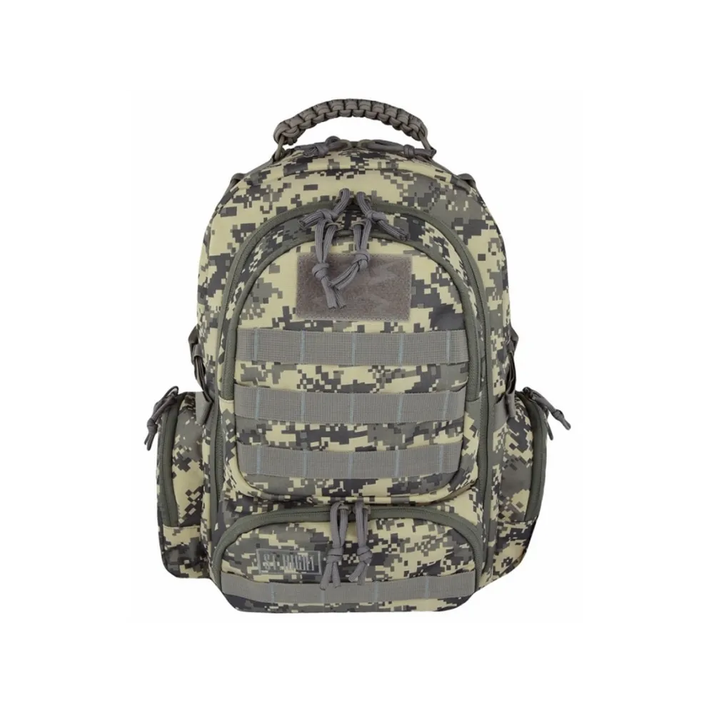 Plecak Szkolny 4-Komorowy Military Grey Digital Camo G2