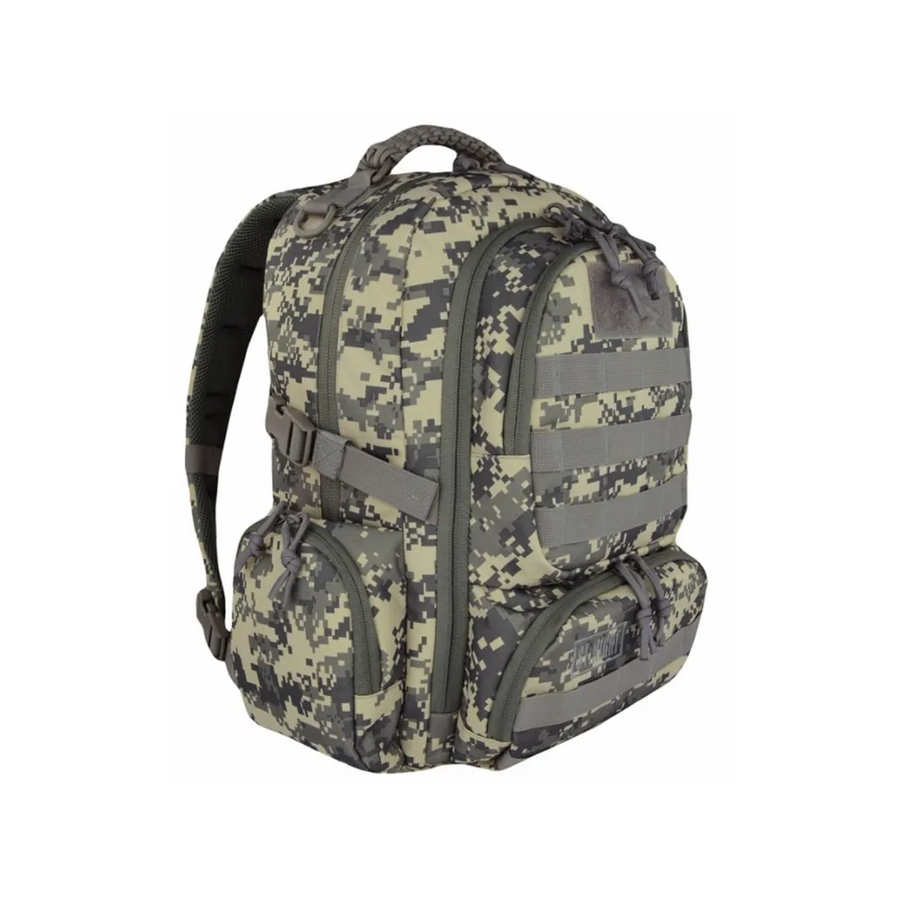 Plecak Szkolny 4-Komorowy Military Grey Digital Camo G2