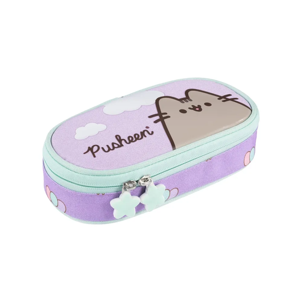 Piórnik saszetka owalna Pusheen Violet St.Majewski G2
