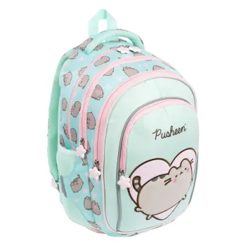 Plecak szkolny Pusheen Mint miętowy St.Majewski G2