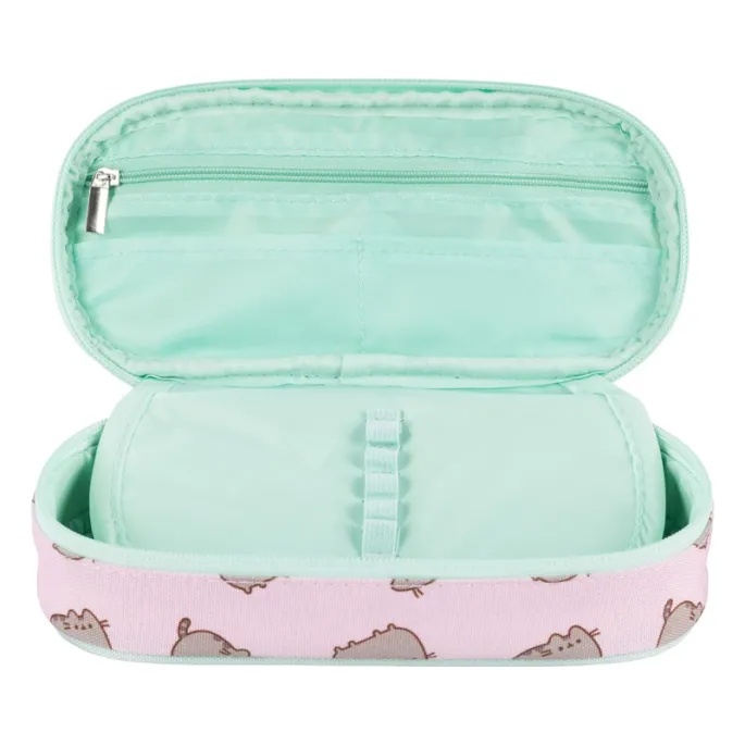 Stylowy piórnik z postacią Pusheen, funkcjonalny i trwały.