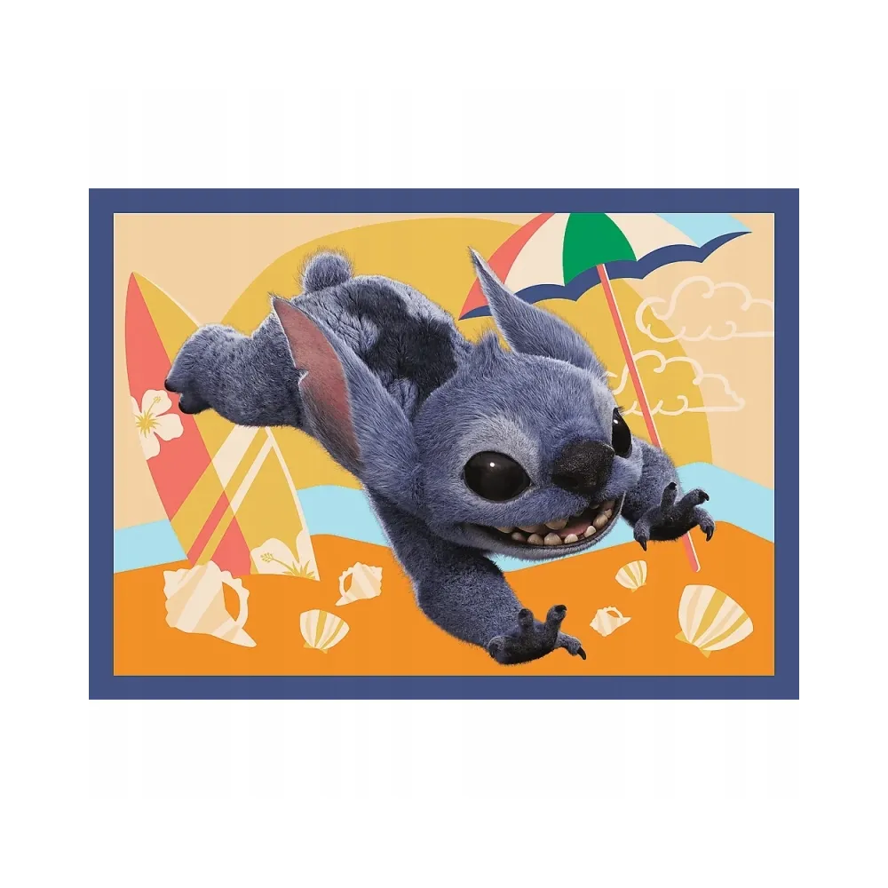 Hawajskie wakacje w puzzlach 4w1