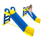 Zjeżdżalnia ogrodowa 140 cm niebiesko-żółta G2