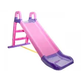 Zjeżdżalnia ogrodowa 140 cm różowo-fioletowa G2