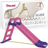Zjeżdżalnia ogrodowa 140 cm różowo-fioletowa G2