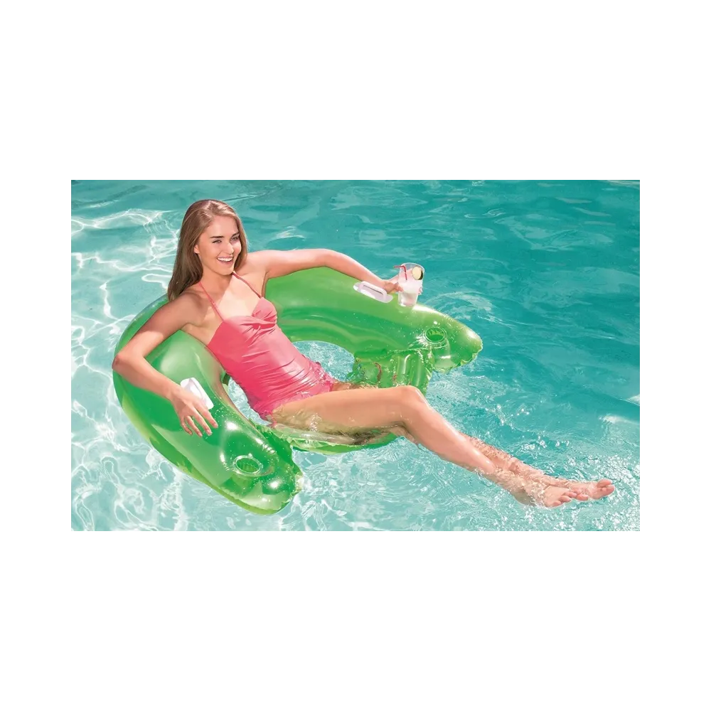 Fotel LAZY do pływania materac 152x99 BestwayCZ