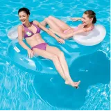 PODWÓJNY FOTEL DMUCHANY LAZY 188x117 BESTWAY NIEBIESKICZ