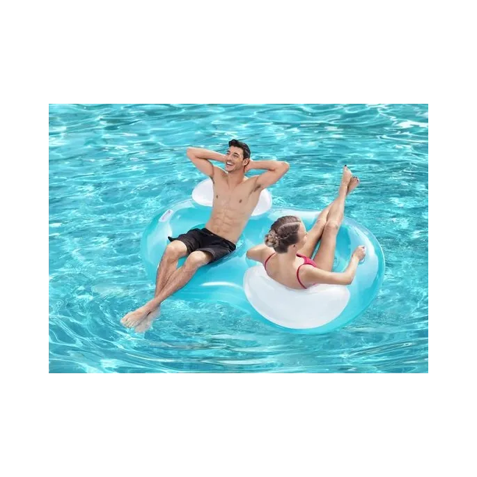 Fotel Lazy z podwójnym oparciem i uchwytami