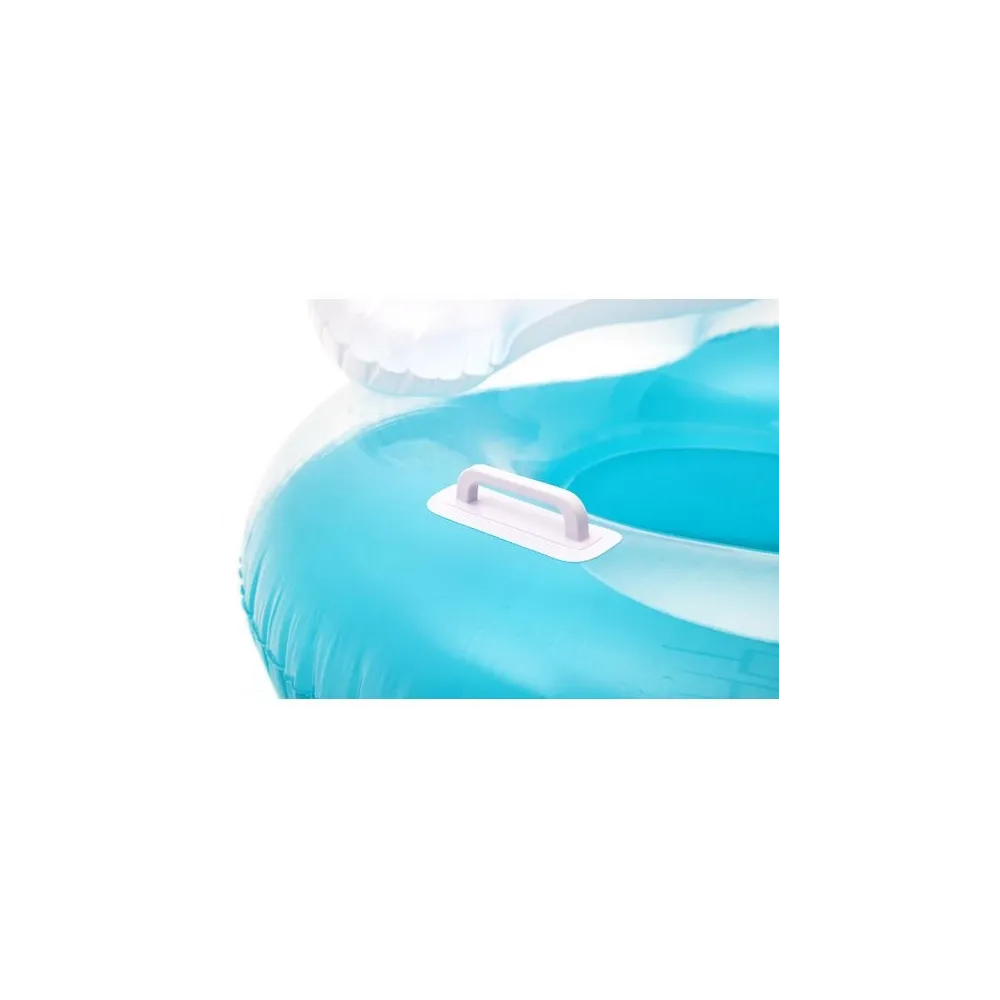 PODWÓJNY FOTEL DMUCHANY LAZY 188x117 BESTWAY NIEBIESKICZ