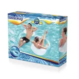 PODWÓJNY FOTEL DMUCHANY LAZY 188x117 BESTWAY NIEBIESKICZ