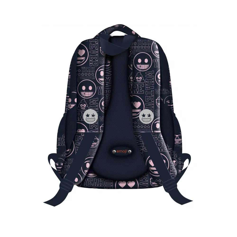 PLECAK MŁODZIEŻOWY EMOTIKONY RÓŻOWE BP-26 EMOJI