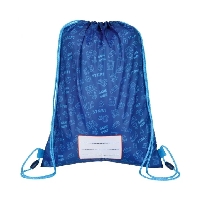 Praktyczny worek na strój gimnastyczny z miejscem na podpis