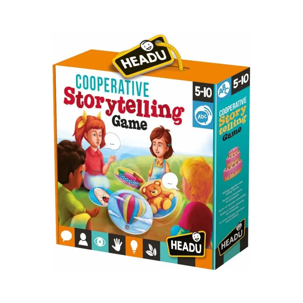 Dzieci grają w grę opowiadanie historii