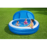 Basen dmuchany familijny z daszkiem 2.41x 2.41x1.40mCZ