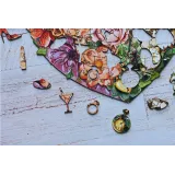 EKOLOGICZNE DREWNIANE PUZZLE SERCE 131 zabaweczka