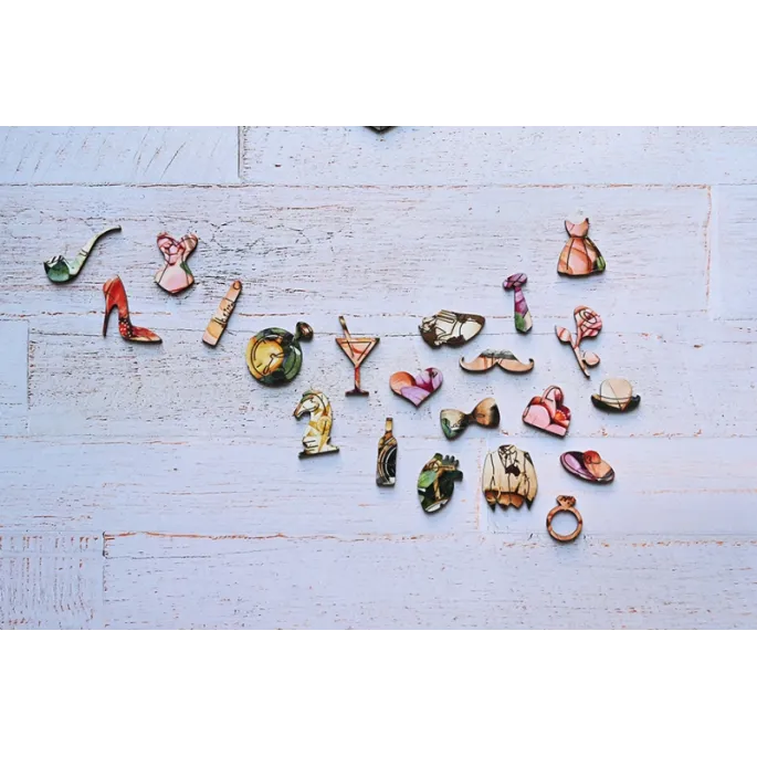 Drewniane puzzle z bajką o ekologii