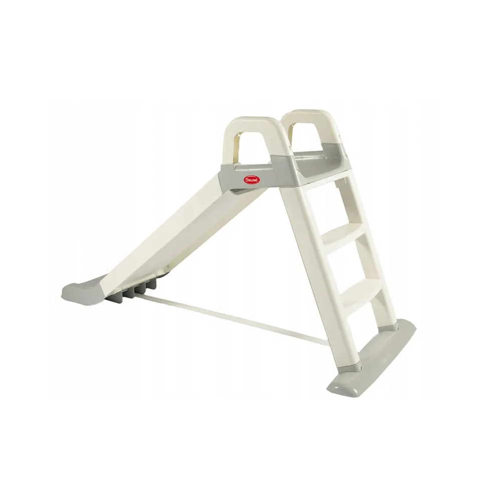 Zjeżdżalnia ogrodowa 140 cm beżowo-szara G2