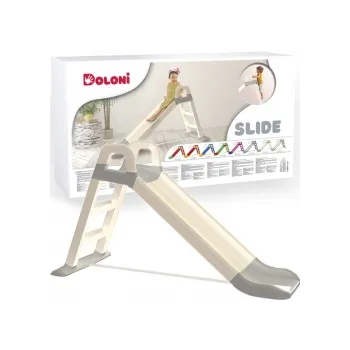 Zjeżdżalnia ogrodowa 140 cm beżowo-szara G2