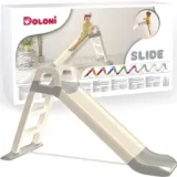 Zjeżdżalnia ogrodowa 140 cm beżowo-szara G2