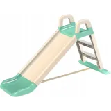 Zjeżdżalnia ogrodowa 140 cm beżowo-miętowa G2