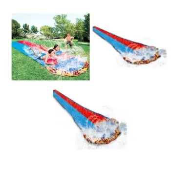 Ślizg ślizgawka podwójna 488 cm zraszacz wodny deski