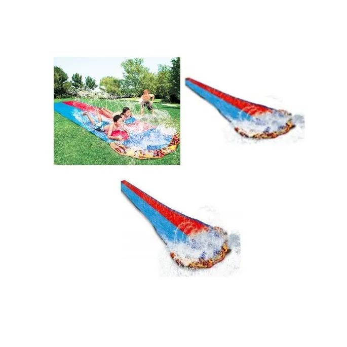 Podwójna ślizgawka zraszająca idealna do ogrodu