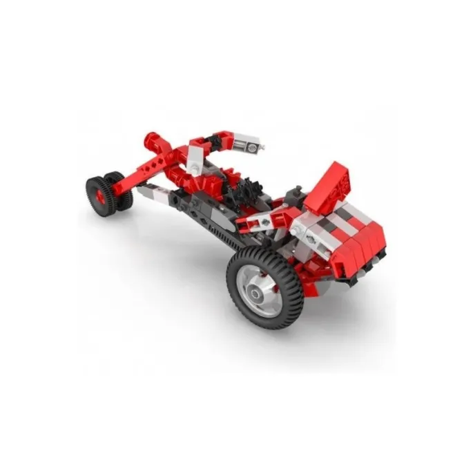 Funkcjonalne elementy klocków ENGINO do tworzenia modeli.