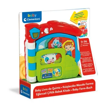 Książeczka wesoła farma Clementoni