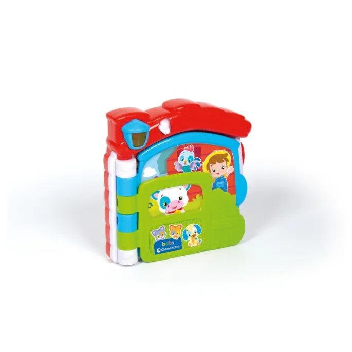 Interaktywna książka dla dzieci, rozwijająca umiejętności manualne.