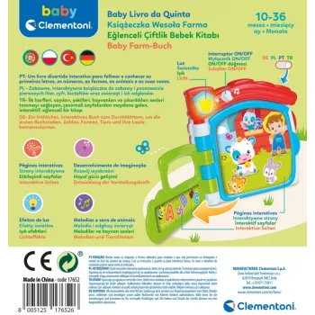 Książeczka wesoła farma Clementoni