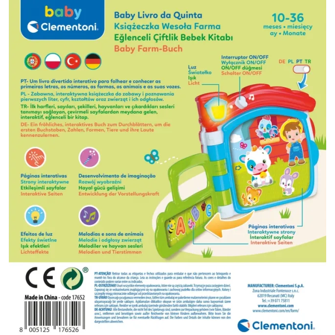 Wesoła farma - idealna dla maluchów do nauki liter i cyfr.