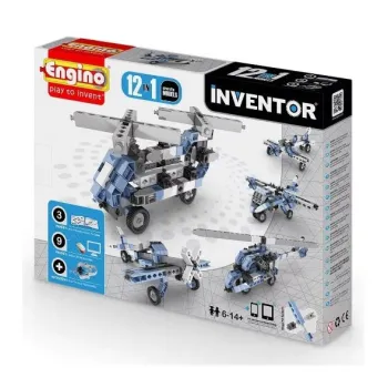 Klocki konstrukcyjne ENGINO INVENTOR 12 modeli