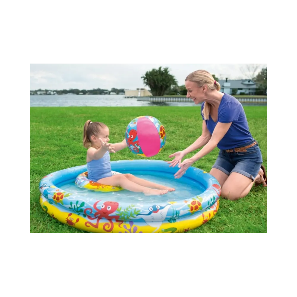 Basen dmuchany brodzik piłka kółko Bestway 51124 G2
