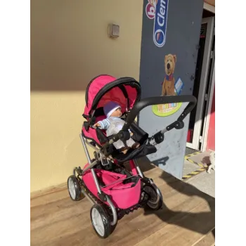 Wózek dla lalek gondola nosidło regulacja CZ