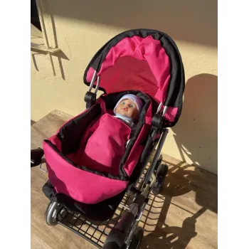 Wózek dla lalek gondola nosidło regulacja CZ