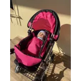 Wózek dla lalek gondola nosidło regulacja CZ