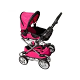 Wózek dla lalek gondola nosidło regulacja CZ