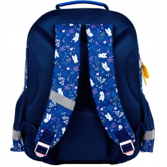 Komfortowy plecak szkolny z anatomicznym wsparciem dla pleców.