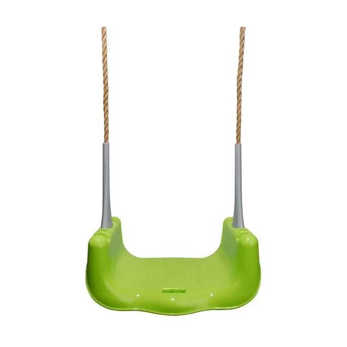 Zabawa na świeżym powietrzu z kolorową huśtawką