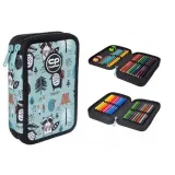 Piórnik podwójny z wyposażeniem CoolPack