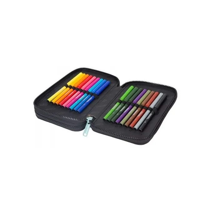 Wysokiej jakości piórnik z dwukomorową konstrukcją