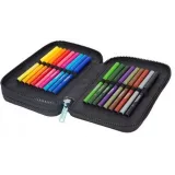 Wysokiej jakości piórnik z dwukomorową konstrukcją