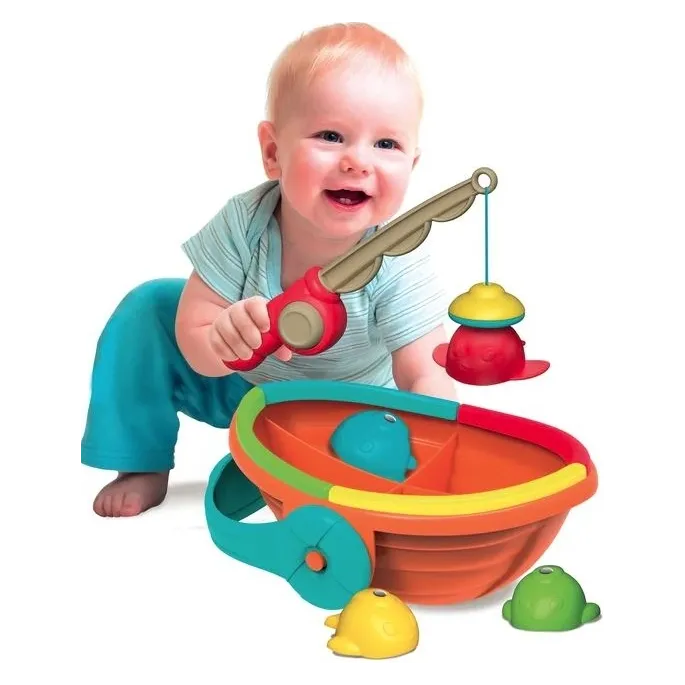 Ciekawe rybki do złowienia - rozwijaj logiczne myślenie malucha.