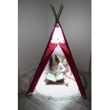 Drewniany stabilizator LED do namiotów Tipi Wigwam Drewniany stabilizator LED do namiotów Tipi Wigwam