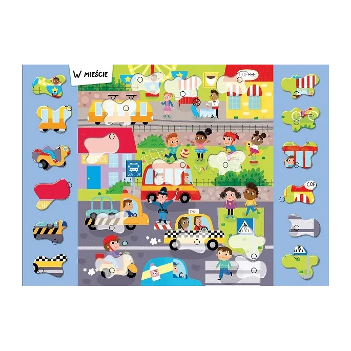 12 plansz do gry rozwijających umiejętności logiczne